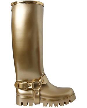 Dolce & Gabbana Rain Boots - Naturel