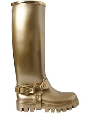 Dolce & Gabbana Wellies - Natural