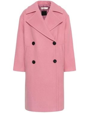 Inwear Double-Breasted Coats - Rosa