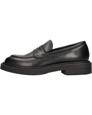 Carmens Tassel Mokassins - Schwarz