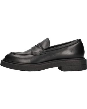 Carmens Flache Schuhe Schwarz