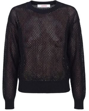 Jucca Round-Neck Knitwear - Azul