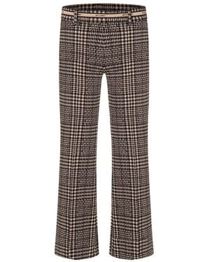 Cambio Wide Trousers - Brown