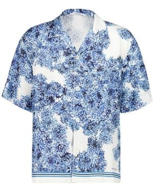 Givenchy Short Sleeve Shirts - Blue