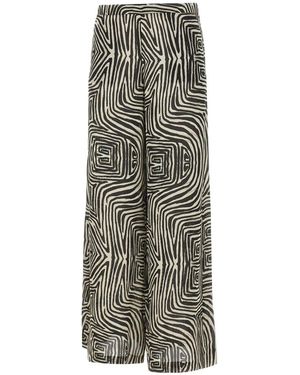Elena Miro Wide Trousers - Grey