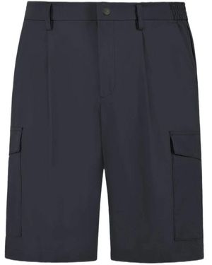 People Of Shibuya Bermuda Shorts Pm931 - Blau