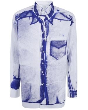 Paul Smith Casual Shirts - Azul