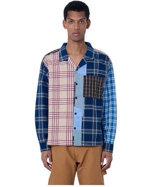 STORY mfg. Casual Shirts - Blue