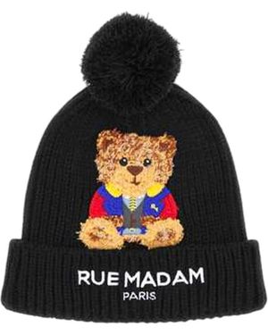 Rue Madam Beanies - Nero