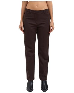 Thelatest Slim-Fit Trousers - Brown