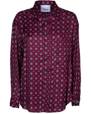 Erika Cavallini Semi Couture Shirts - Purple