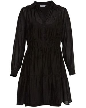 Moss Copenhagen Stilvolles Jiselle Sandaya Kleid - Schwarz