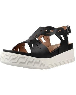 Stonefly Flat Sandals - Noir