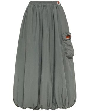 Dekker Midi Skirts - Grey