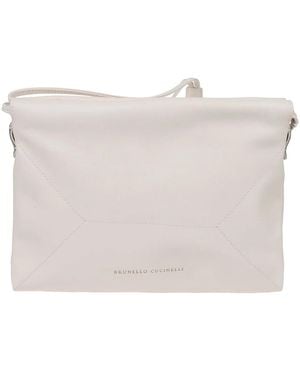 Brunello Cucinelli Shoulder Bags - White