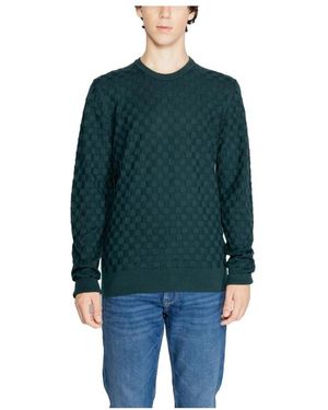 Calvin Klein Round-Neck Knitwear - Verde