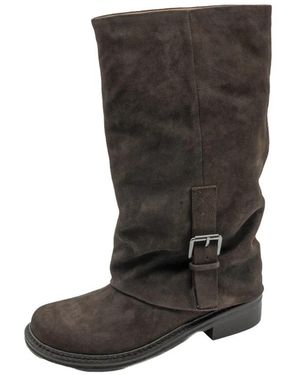 Emanuélle Vee Schoenen ,Bruin ,Stiv Ghetta - Grijs