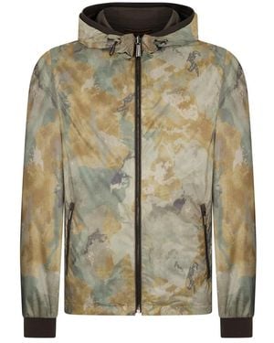 Moorer Light Jackets - Green