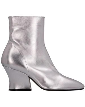 Jil Sander Heeled Boots - Gris