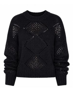 Liu Jo Round-Neck Knitwear - Noir