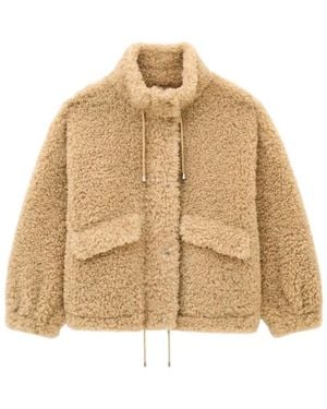 Ba&sh Kunstpelzjacke - Natur