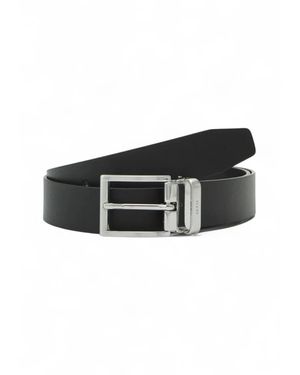 Guess Accessoires ,Zwart ,Leer Riem