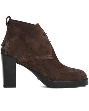Tod's Heeled Boots - Marrón