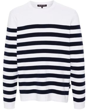 Michael Kors Striped Jumper - Blue