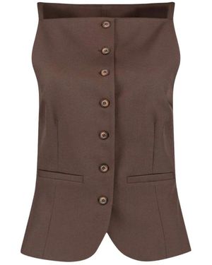 Harper & Yve Gilet Ss6N206 - Bruin