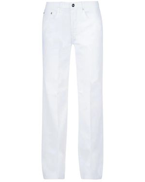 Dondup Straight Fit Jeans - White