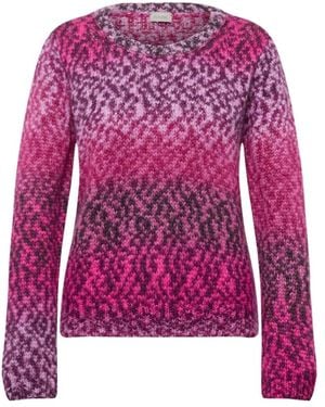 Rabe Gestreifter Pullover Für Damen - Lila