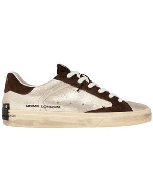 Crime London Trainers - Natural