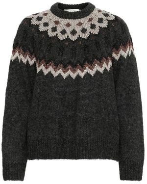 Inwear Round-Neck Knitwear - Nero