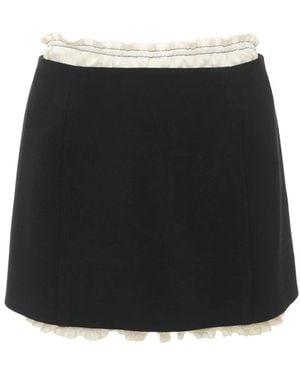 Victoria Beckham Short Skirts - Black
