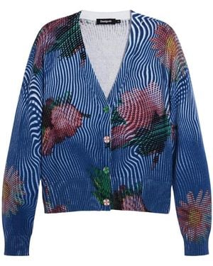 Desigual Cardigans - Bleu