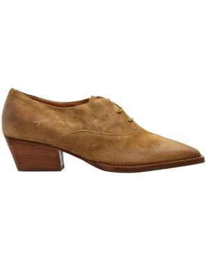Jil Sander Wildleder-Pumps 'Becky' - Braun