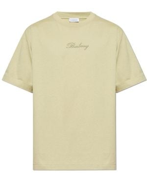 Burberry T-Shirts - Geel