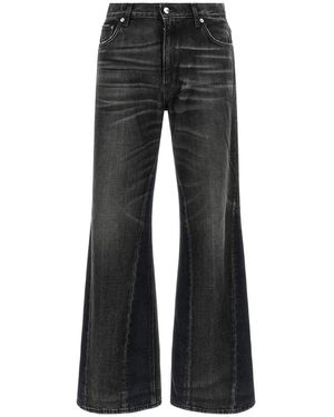 Haikure Wide Jeans - Negro