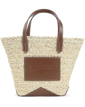 Lanvin Tote Bags - Metallic