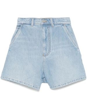 Emporio Armani Denim Shorts - Blue