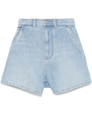 Emporio Armani Denim Shorts - Blue