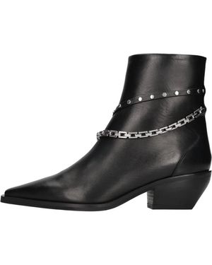 IRO Schoenen ,Zwart ,Laarzen Zwart