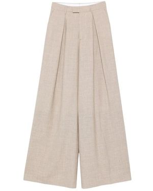 Berwich Wide Trousers - Neutro