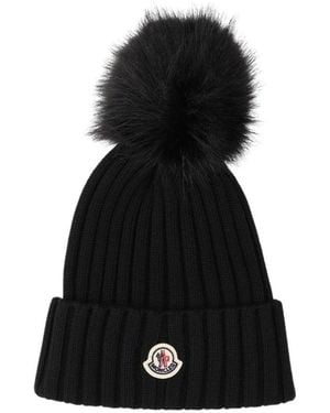 Moncler Beanies - Negro