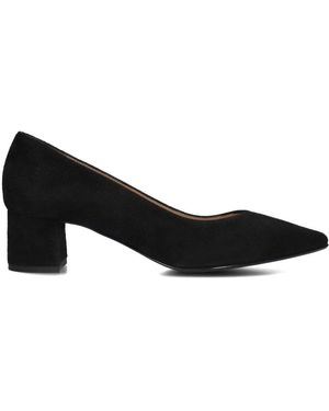 Nalini Schwarze Wildleder Damenpumps