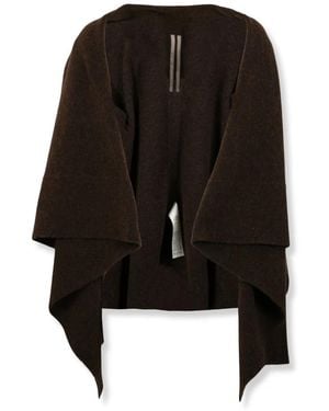 Rick Owens Capes - Negro