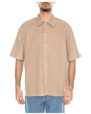Elvine Overhemden ,Grijs ,Katoen Rhys_Ms Shirt - Naturel