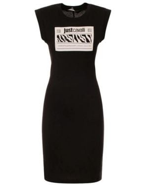 Just Cavalli Short Dresses - Black