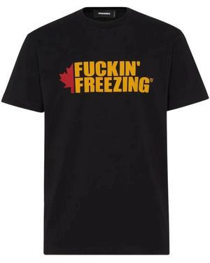DSquared² T-Shirts - Negro