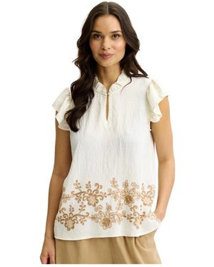 iN FRONT Blouses - Neutro